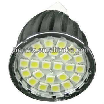 Qualidade superior 2700k 4.6w gu10 led smd spotlight